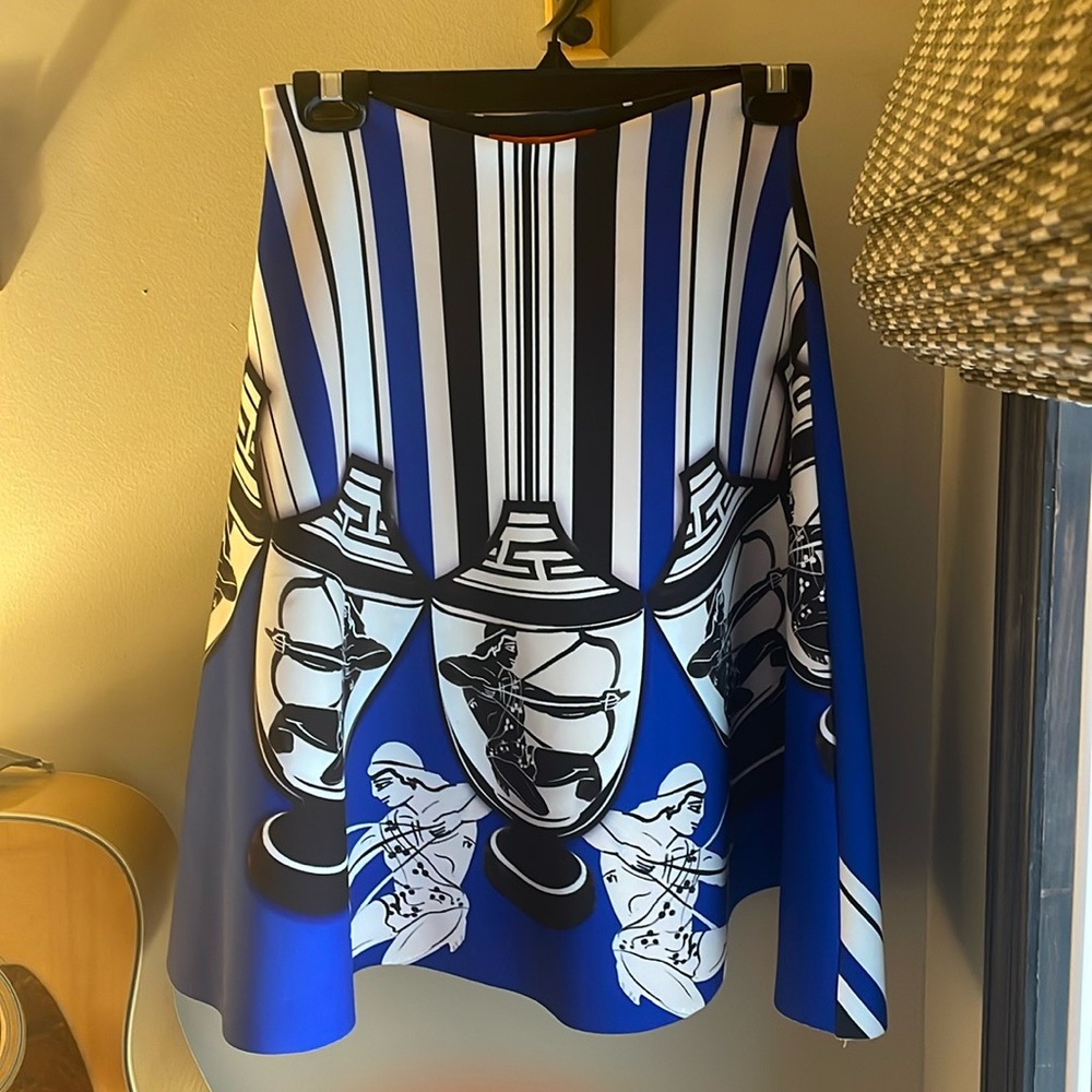 Clover canyon pattern midi skirt size S